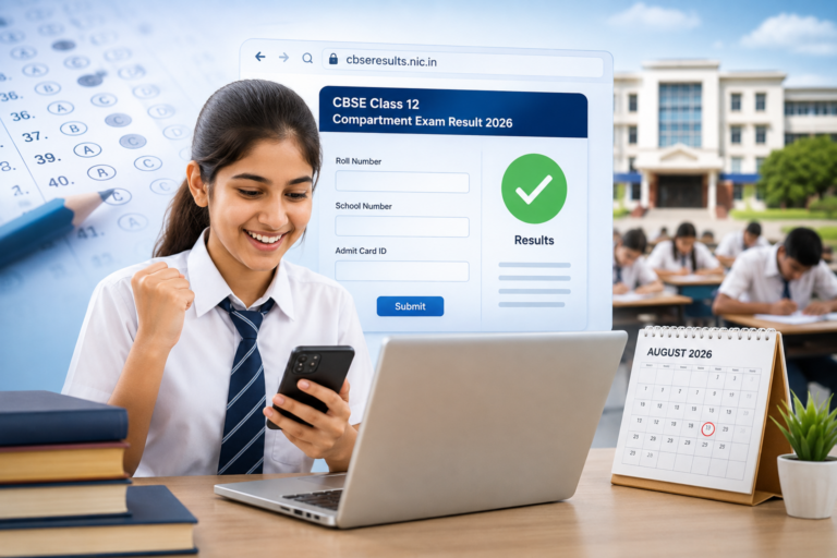 CBSE Class 12 Compartment Exam Result 2026