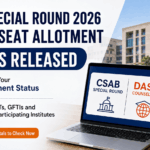 CSAB Special Round 2026 and DASA Seat Allotment Results Released; Candidates Can Check Allotment Status Online