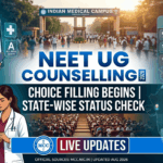 NEET UG Counselling 2026: Choice Filling Begins for All India Quota; Check State-Wise Admission Status