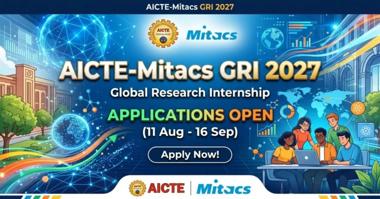AICTE Mitacs GRI 2027 Applications Open