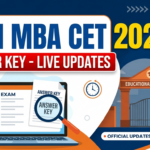 MAH MBA CET 2026 Answer Key (OUT): Download Attempt 1 and 2 Response Sheets at cetcell.mahacet.org