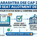 Maharashtra DSE CAP 2026: Round 1 Seat Allotment Declared at dse2026.mahacet.org.in