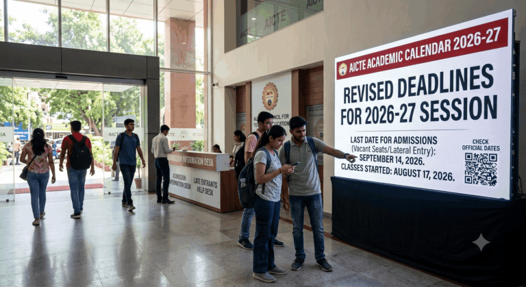 AICTE Releases Revised Academic Calendar for 2026–27