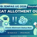 WB JENPAS UG 2026 Round 2 Seat Allotment Result Out; Fee Payment Till August 23