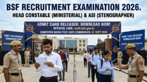 BSF HCM Admit Card 2026 Released