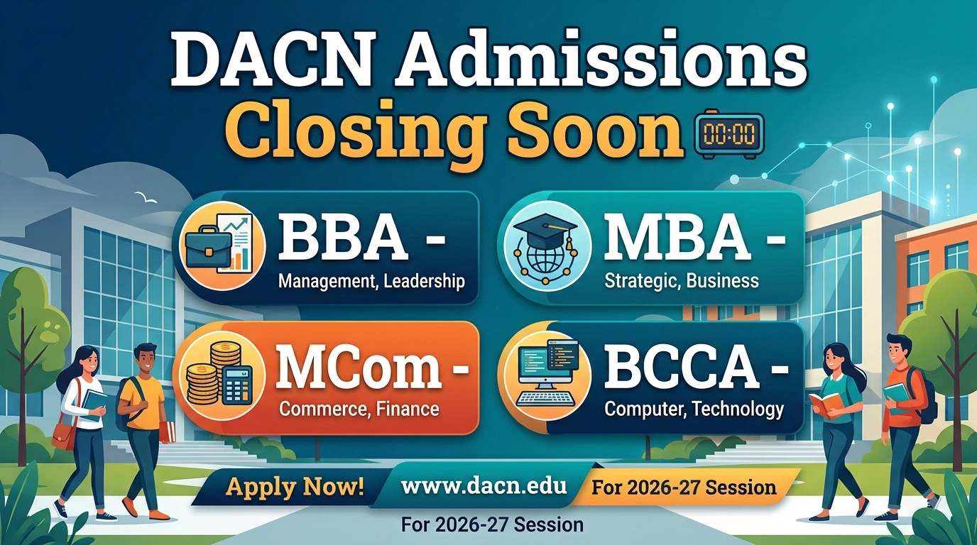 DACN Admissions Closing Soon