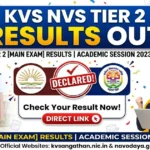 KVS NVS Tier 2 Results Out