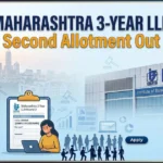 Maharashtra 3-Year LLB 2026 Second Allotment Released: 9,314 Seats Offered at llb3cap24.mahacet.org