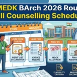 COMEDK BArch Round 1 Counselling 2026 Schedule Released; Seat Allotment Tomorrow (12 August)