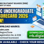 RRB NTPC Undergraduate CBT 1 Scorecard 2026 Today: Download Marks at rrb.digialm.com