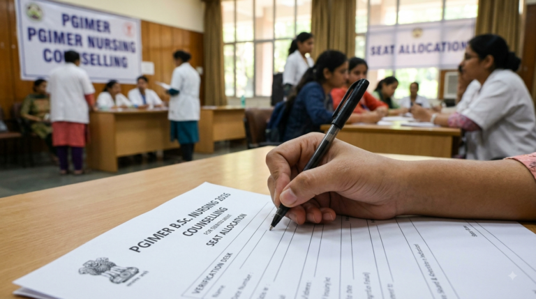 PGIMER B.Sc. Nursing Admission 2026: Round 1 Counselling Underway in Chandigarh