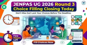 WB JENPAS UG 2026 Round 3 Schedule