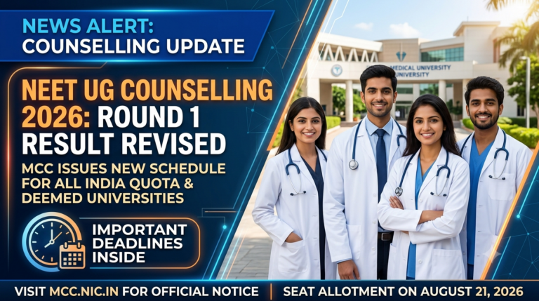 NEET UG Counselling 2026