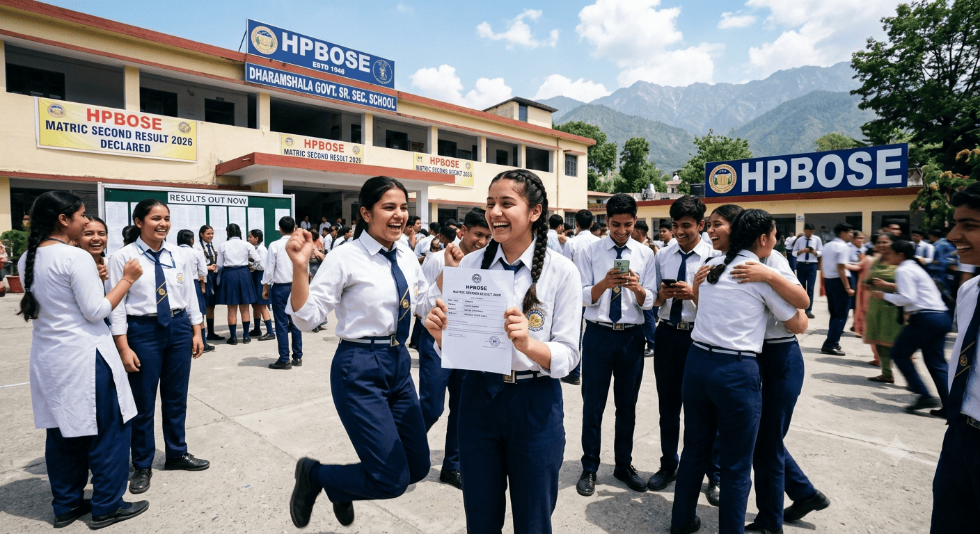 HPBOSE Matric Second Result 2026 Out