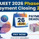 Andhra University Extends AUEET 2026 Phase 3 Fee Payment Deadline to August 26