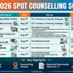 HPCET 2026 Spot Round Counselling