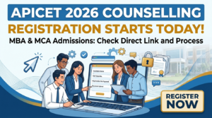 APICET 2026 Counselling Registration Starts Today