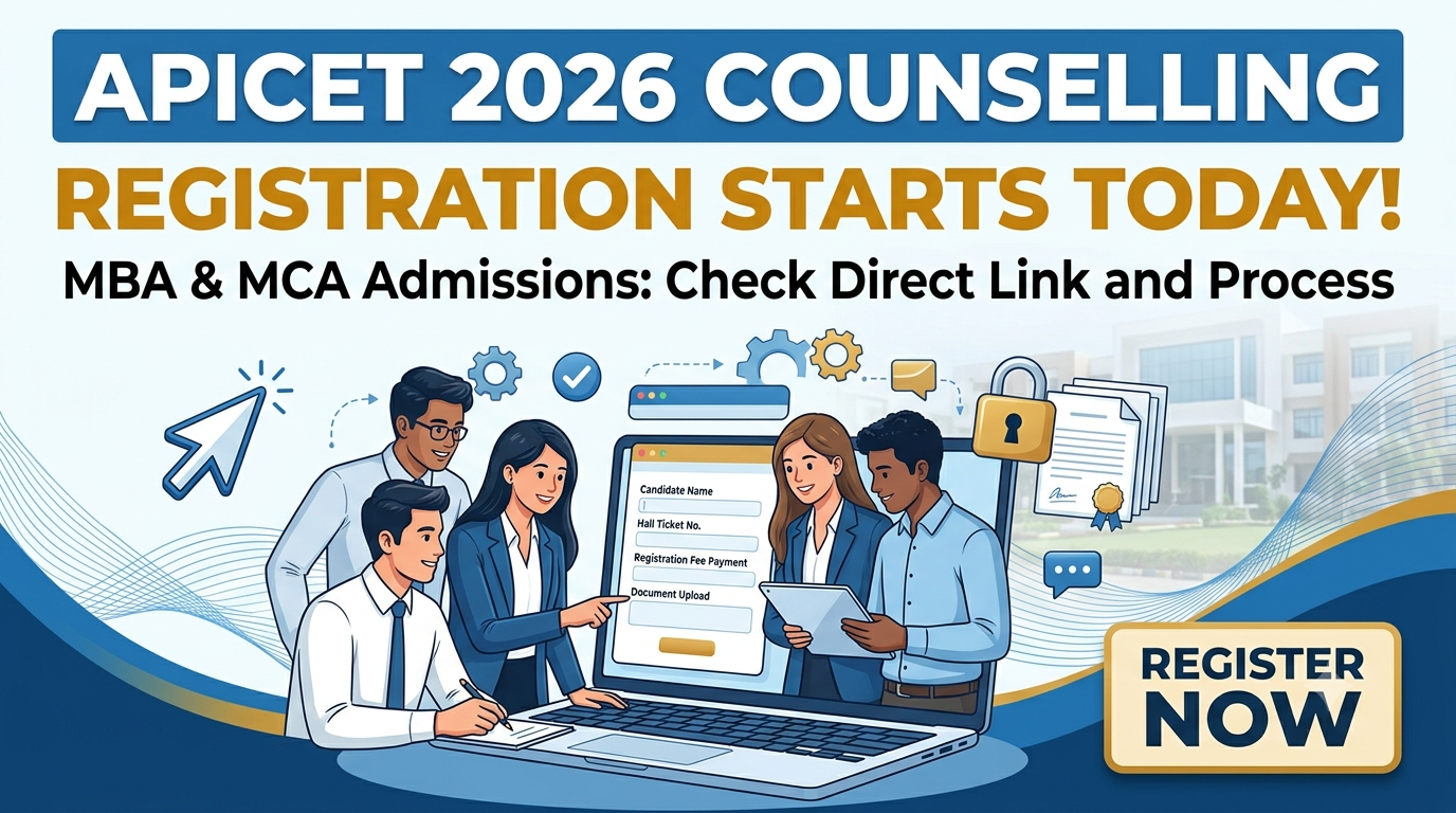 APICET 2026 Counselling Registration Starts Today