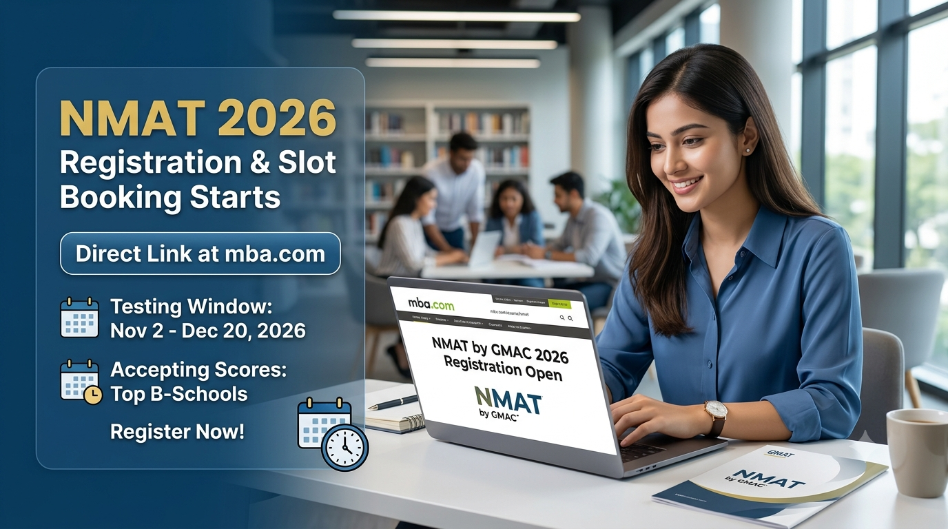 NMAT 2026 Registration Starts at mba.com: Direct Link, Exam Dates, Eligibility & Step-by-Step Application Guide