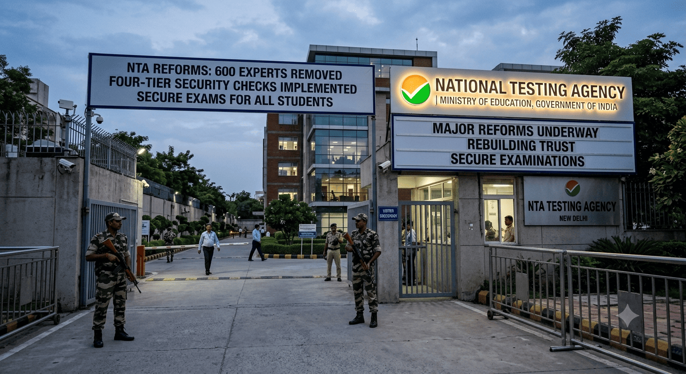 Massive Overhaul at NTA: 600 Experts Removed