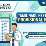 Tamil Nadu NEET MDS 2026 Provisional Rank List Released; Download PDF at tnmedicalselection.net