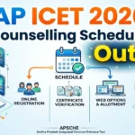 AP ICET 2026 Counselling Schedule Released, Registration Begins August 24