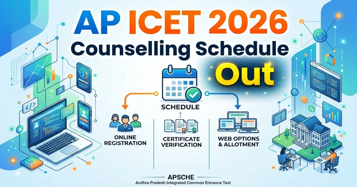 AP ICET 2026 Counselling Schedule Out