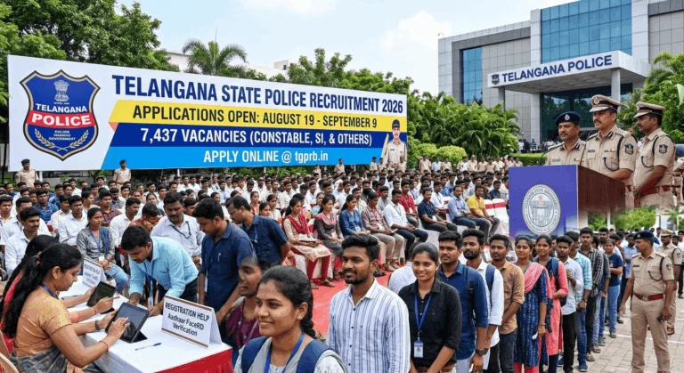 TS Police Constable & SI Recruitment 2026 Begins: