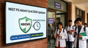 NEET PG Admit Card 2026 Live Updates