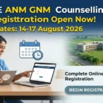 WBJEE ANM CNM Counselling Registation Opens Today