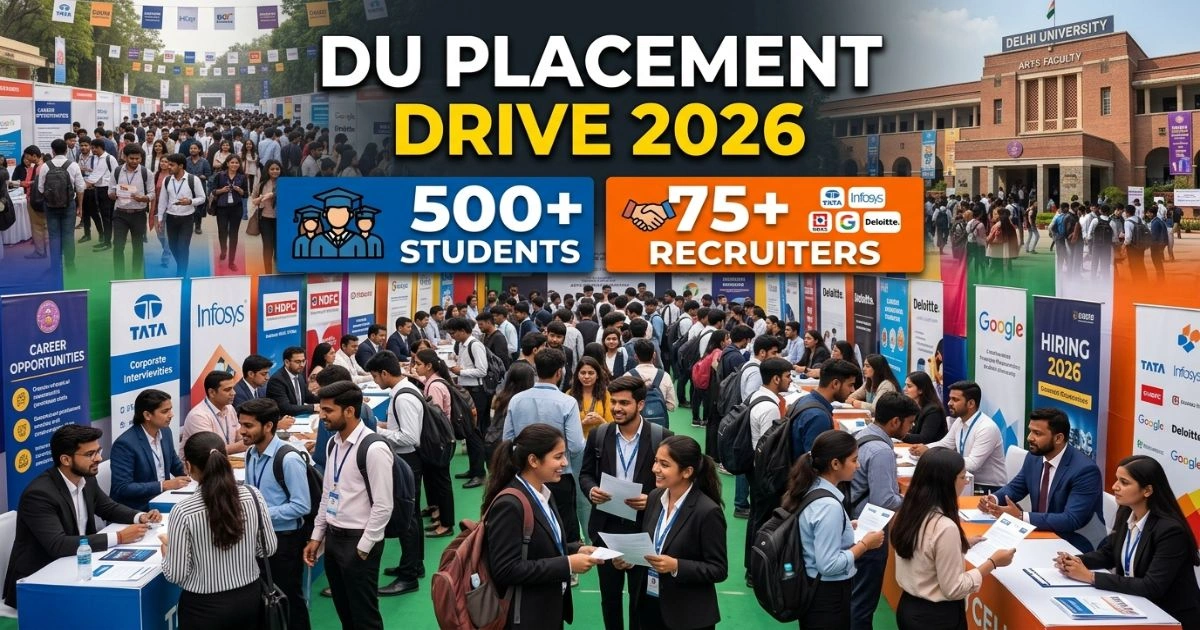 DU Placement Drive 2026