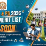 CCSU UG, PG Third Merit List 2026 on August 29; Fee Payment till September 1: Check Full Schedule, How to Check Merit List & More