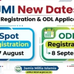 JMI Admission 2026 Offline Spot Registration Starts August 17; ODL Application Deadline Extended to Sep 8