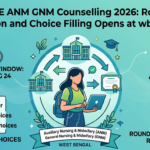 WBJEE ANM GNM Counselling 2026: Round 2 Registration and Choice Filling Opens