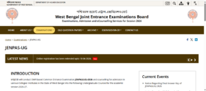 WBJEEB Official Portal