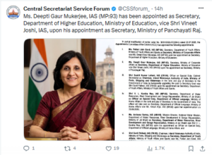 Official Announcement Made at CSS Forum Official X Handle