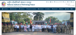 NIT Raipur Official Website