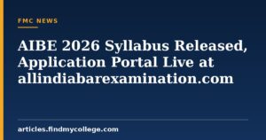 AIBE 2026 Syllabus Released, Application Portal Live at allindiabarexamination.com