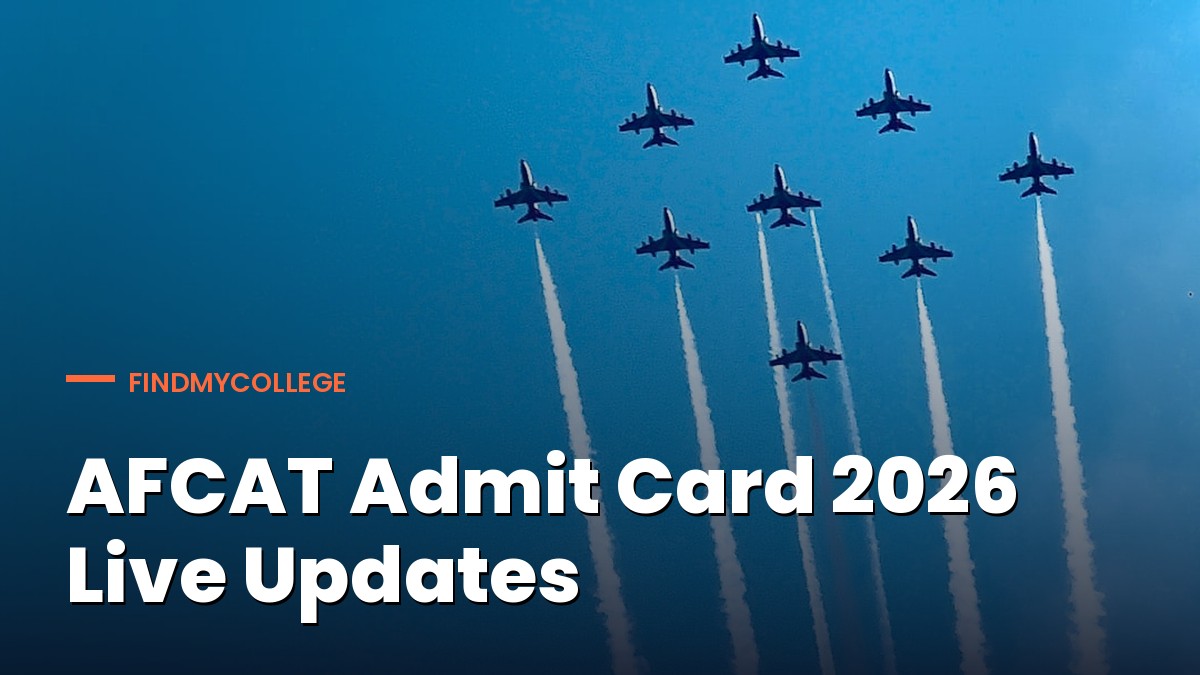 AFCAT Admit Card 2026 Live Updates