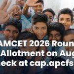 AP EAMCET 2026 Round 1 Seat Allotment on August 9; Check at cap.apcfss.in
