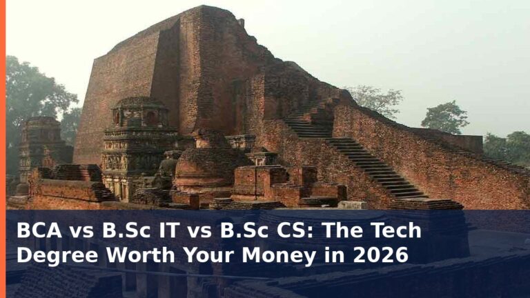 BCA vs B.Sc IT vs B.Sc CS: The Tech Degree Worth Your Money in 2026