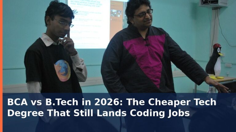 BCA vs B.Tech in 2026: The Cheaper Tech Degree That Still Lands Coding Jobs
