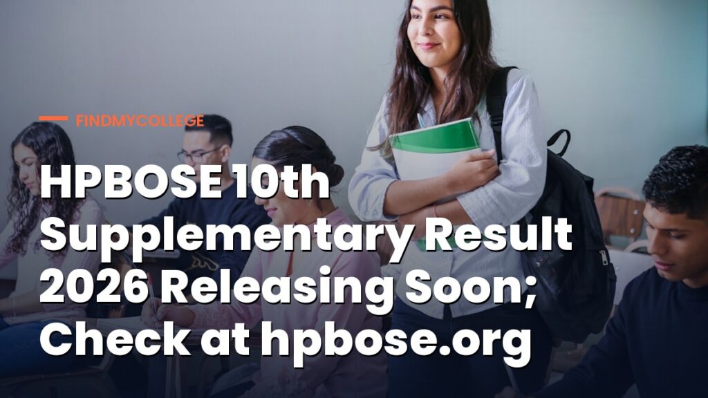 HPBOSE 10th Supplementary Result 2026 Releasing Soon; Check at hpbose.org