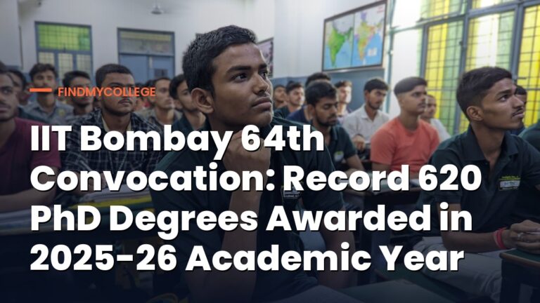 IIT Bombay 64th Convocation: Record 620 PhD Degrees Awarded in 2025-26 Academic Year