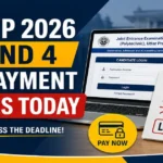 JEECUP 2026 Round 4 Fee Payment Last Date Today (Aug 4); Check Full Counselling Schedule