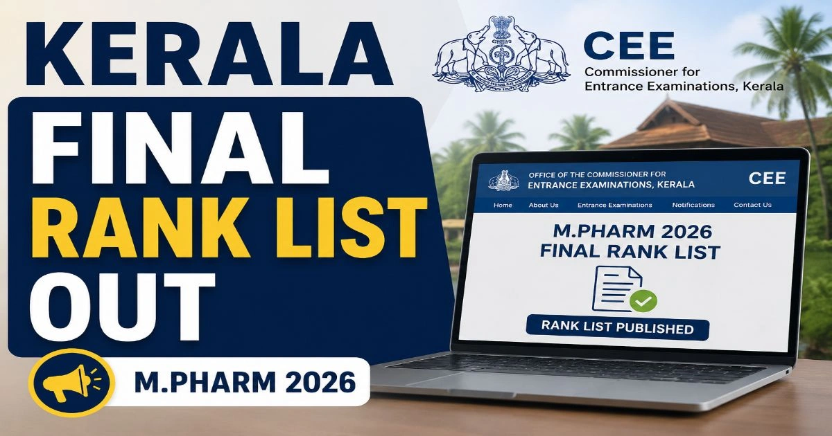 Kerala Final Rank List Out