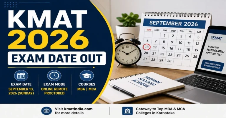 KMAT 2026 Date Out