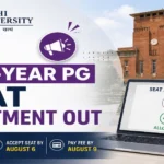 Delhi University One-Year PG Round 1 Allotment 2026 Out; Accept Seat by August 6