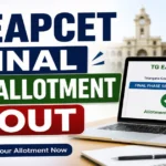 TG EAPCET Final Phase Seat Allotment Result 2026 Out (5 Aug): Direct Links, Next Steps & More