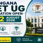 Telangana NEET UG Registration 2026 Opened on 5th August: Check Key Dates, How to Register & More